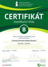 Zobrazit certifikát.