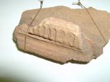 Archeologick prce, 8 lomky z kachlovch kamen z hradu