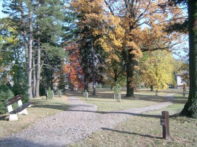 Horní zámecký park, podzim 2005