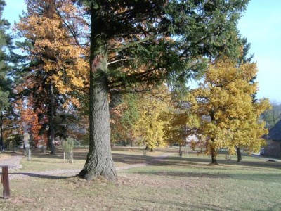 Horní zámecký park, podzim 2005