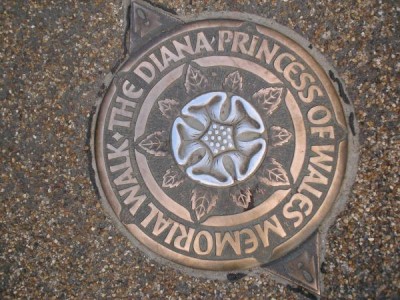  Memorial The Diana,  St James´Park (Green Park),  Londýn 2005