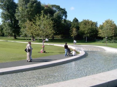 Memorial The Diana,  St James´Park (Green Park),  Londýn 2005