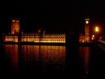 Houses of Parliament Londýn 2005