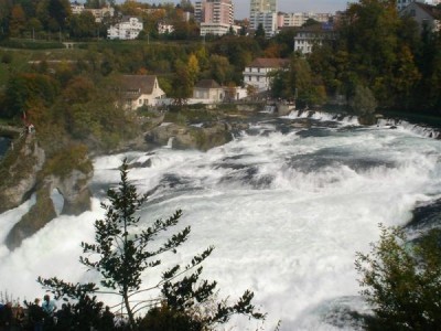 Rýnský vodopád, Schaffhausen, 2007