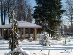 Zahradní altán -zima, r.2004
