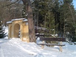 Lvka v hornm zmeckm parku v zim 2006