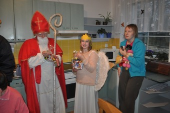 5.12.2014 Mikulášská nadílka v domovu