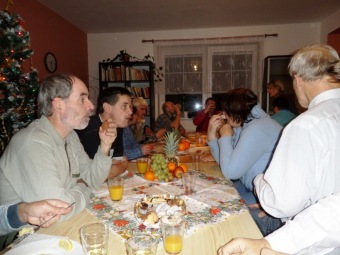 24.12. 2014  Štědrý den v Domovu pod hradem Žampach