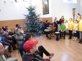 16.12. 2015 Vánoční besídka domova