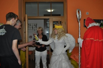 5.12. 2015 Mikulášská nadílka v domovu