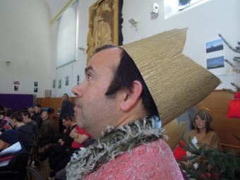 Tři králové v Domovu pod hradem Žampach 6.1.2015