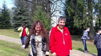 29.4 2016 Rej čarodějnic v Domovu pod hradem Žampach