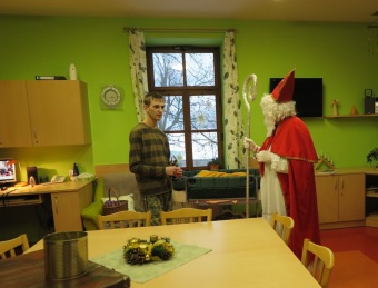 5.12. 2015 Mikulášská nadílka v domovu