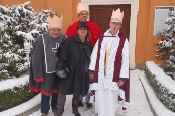 6.1. 2016 Tři králové v domovu