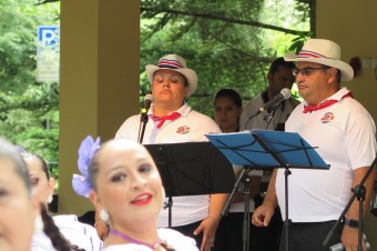 25.6. 2017 vystoupení souboru Fiesta Tica Kostarika - folklorní soubor ze San José z Kostariky