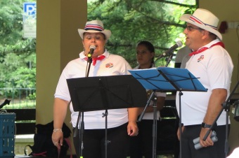 25.6. 2017 vystoupení souboru Fiesta Tica Kostarika - folklorní soubor ze San José z Kostariky