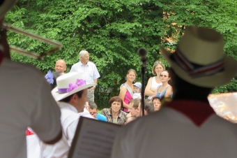 25.6. 2017 vystoupení souboru Fiesta Tica Kostarika - folklorní soubor ze San José z Kostariky