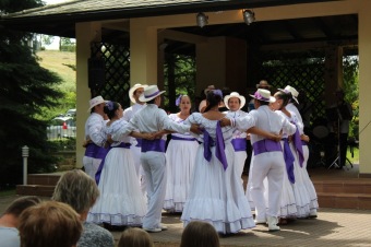 25.6. 2017 vystoupení souboru Fiesta Tica Kostarika - folklorní soubor ze San José z Kostariky