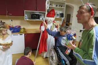 2017 Mikulášská nadílka v domovu (5.12.)