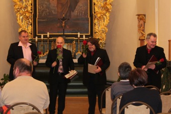 2017 Benefiční koncert - vokální kvarteto Q VOX (13.12)