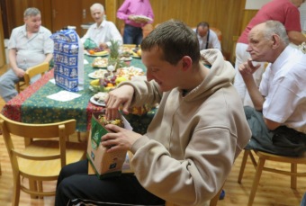 2017 Štědrý den v Domovu pod hradem Žampach (24.12.)