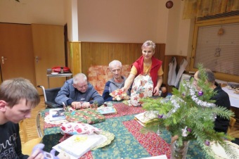 2018 Štědrý den v Domovu pod hradem Žampach (24.12.)