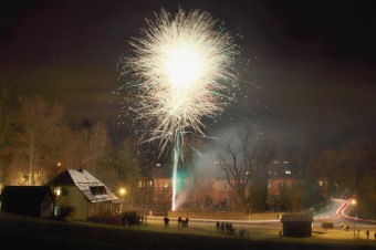 Vítáme Nový rok 2019 v Domovu pod hradem Žampach!