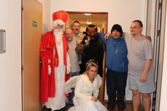 2019 Mikulášská nadílka v domovu (5.12.) - domky Bažantnice Letohrad