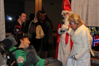 2019 Mikulášská nadílka v domovu (5.12.) - domky Bažantnice Letohrad