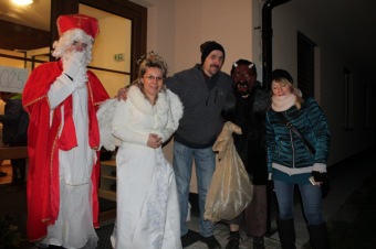 2019 Mikulášská nadílka v domovu (5.12.) - domky Bažantnice Letohrad