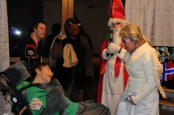 2019 Mikulášská nadílka v domovu (5.12.) - domky Bažantnice Letohrad