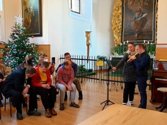 2021 Vánoční besídka v Domovu pod hradem Žampach