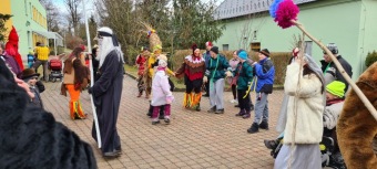 2022 Masopust v obci Žampach (26.2.)