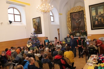 2022 Vánoční besídka v Domovu pod hradem Žampach (22.12.)