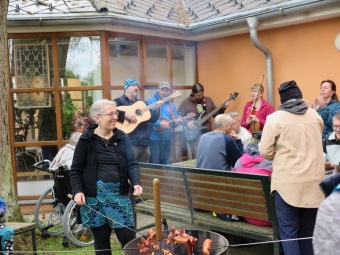 2023 Oslava 55. narozenin pana Jaroslava Trilče s výstavou obrazů  (18.5.)