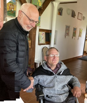 2023 Oslava 55. narozenin pana Jaroslava Trilče s výstavou obrazů  (18.5.)