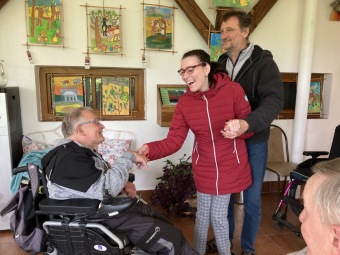 2023 Oslava 55. narozenin pana Jaroslava Trilče s výstavou obrazů  (18.5.)