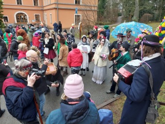 2023 Masopust v obci Žampach (18.2.)