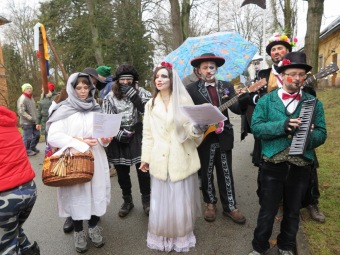 2023 Masopust v obci Žampach (18.2.)