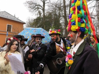 2023 Masopust v obci Žampach (18.2.)