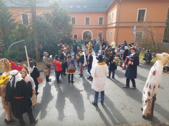 2024 Masopust v obci Žampach (10.2.)