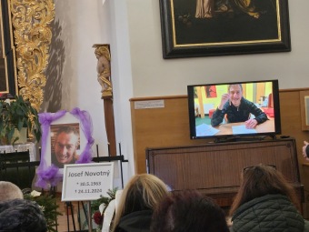 2024 Poslední rozloučení s panem Josefem Novotným (29.11.)