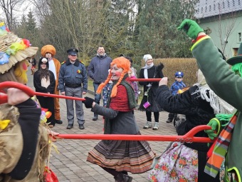 2025 Masopust v obci Žampach (1.3.)
