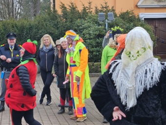 2025 Masopust v obci Žampach (1.3.)