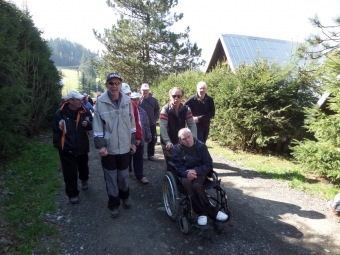 Společný jarní pobyt v Jedlové v Orlických horách 17. – 23. 4. 2016  za účastí domova Rychnov n. Kněžnou a Rokytnice v Orl. horách