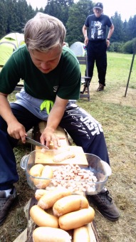 8.-12.8. 2016 Letní táborové soustředění tanečního souboru Ginko - Jamné n. Orl.