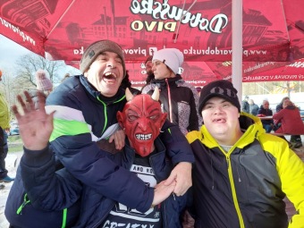 2023 Výlet Loučení se zimou - Rampušák v Deštném v Orl. horách (25.3.)