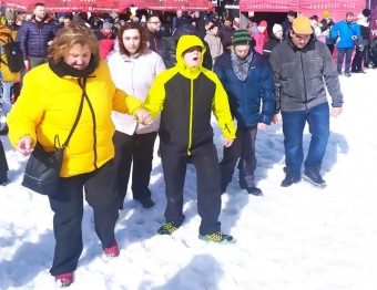 2023 Výlet Loučení se zimou - Rampušák v Deštném v Orl. horách (25.3.)