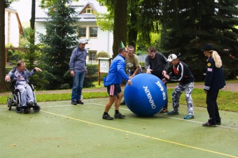 SPORTOVNÍ ODPOLEDNE  SE STUDENTY  UP OLOMOUC  - 2014