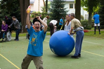 SPORTOVNÍ ODPOLEDNE  SE STUDENTY  UP OLOMOUC  - 2014